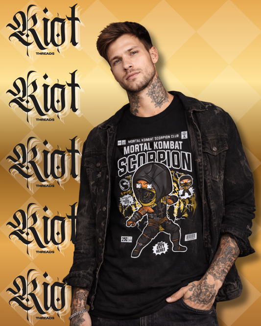 Kombat Scorpion Graphic T-Shirt