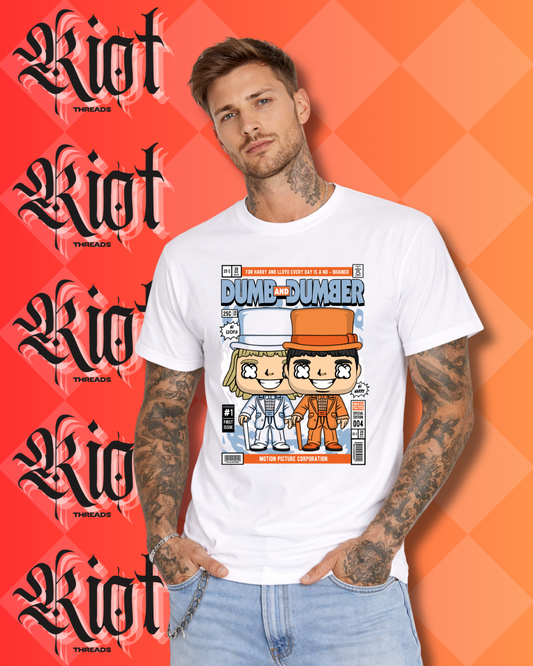 Dumb and Dumber Pop Vinyl Comic Tee