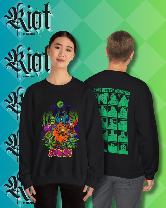 Mystery Monsters Sweatshirt — Scooby-Doo Inspired Crewneck
